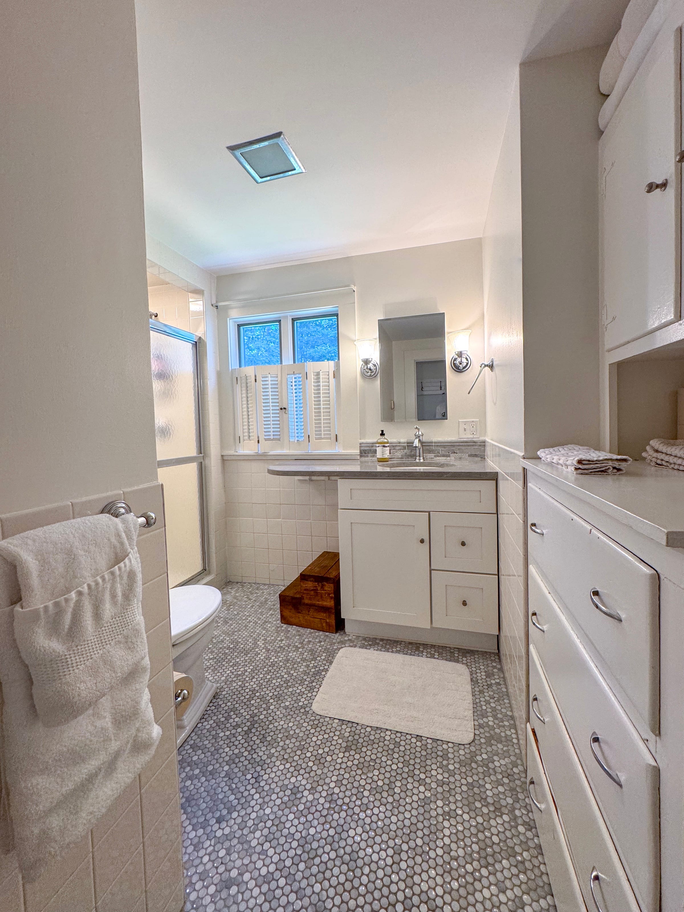 Ground-floor bath