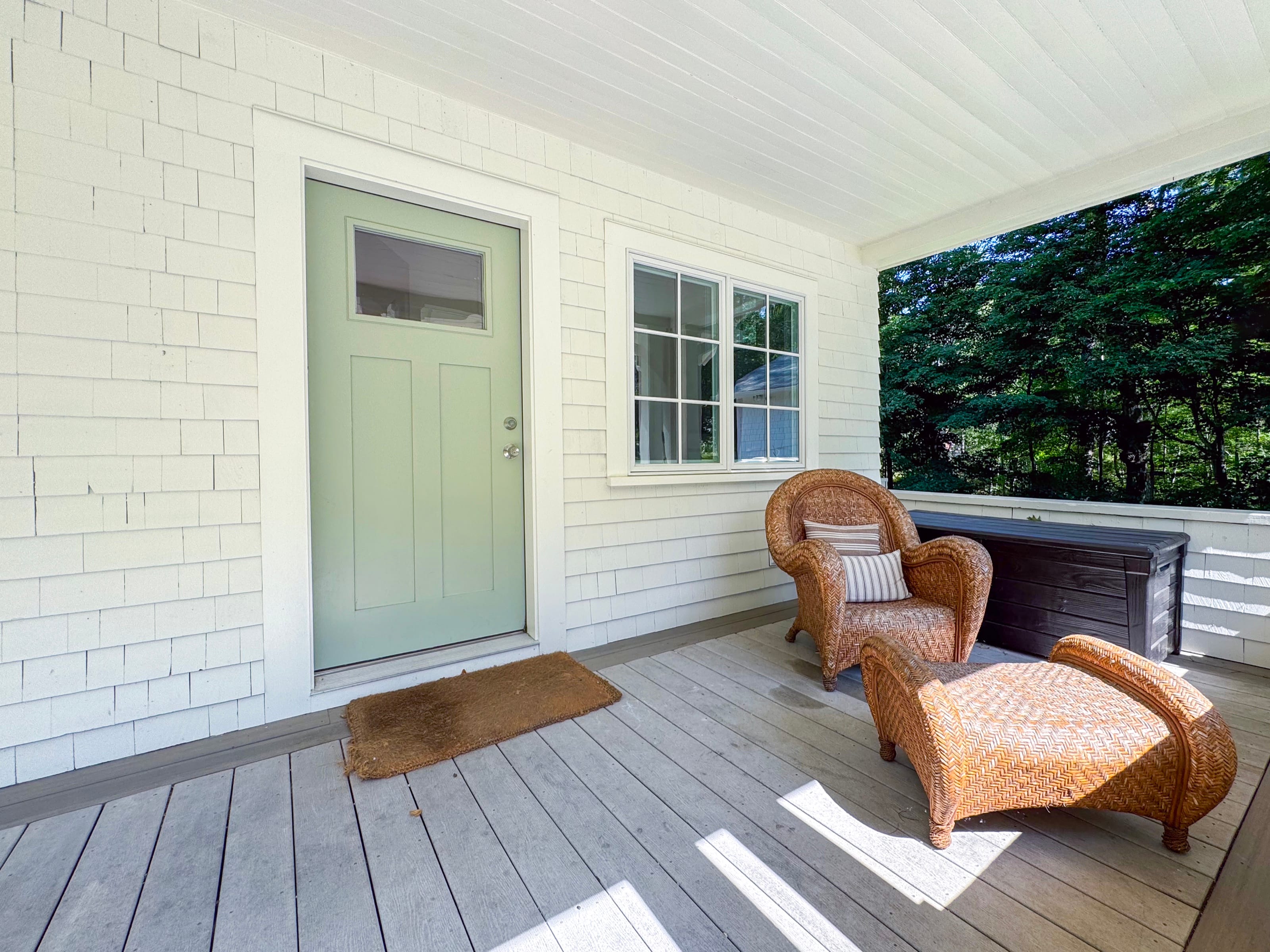 Porch and entry